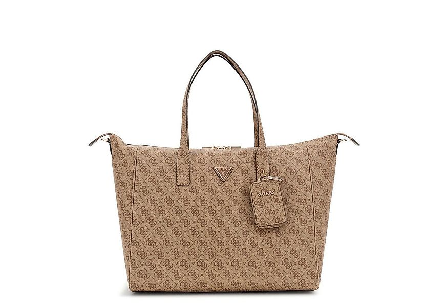 Guess Umhängetasche GUESS Weekender Shopper Latona Latte Logo (1, 1-tlg., 1 günstig online kaufen