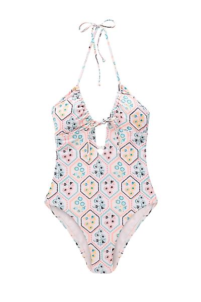 Next Badeanzug Bauchformender Neckholder-Badeanzug (1-St) günstig online kaufen