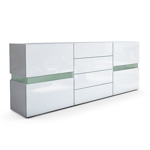 Vladon Sideboard Flow (Kommode mit Ambient günstig online kaufen