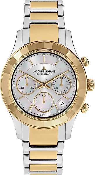 Jacques Lemans Chronograph Venice 1-2151G, Armbanduhr, günstig online kaufen