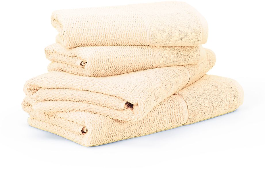 Möve for frottana Handtuch Set »Pearl«, 4 tlg., Walkfrottier, Set: 2x Handt günstig online kaufen