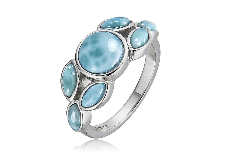 Cavill Silberring Cavill Silberring 925 mit 3,69 ct blauem Larimar, Damensc günstig online kaufen