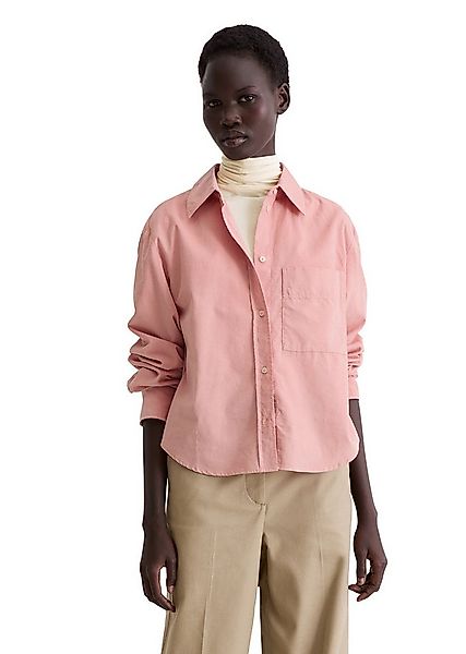 Marc O'Polo Langarmbluse aus softem Baumwolle-Lyocell-Mix günstig online kaufen