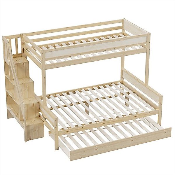 Sweiko Etagenbett Jugendbett Stauraumbett Kinderbett, 90*200/140*200 cm (Au günstig online kaufen