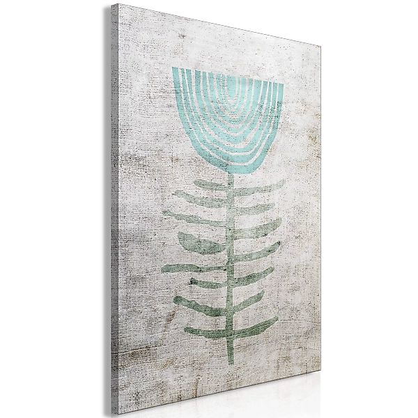 Wandbild - Blue Lily (1 Part) Vertical günstig online kaufen