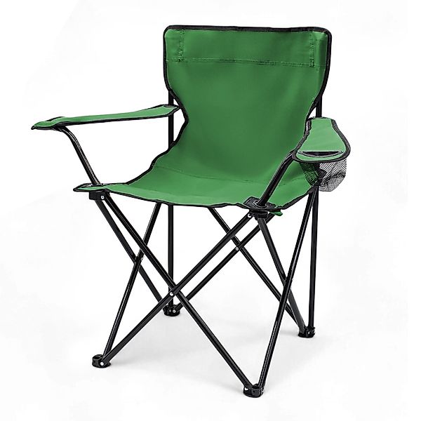 Spetebo Campingstuhl Campingstuhl mit Getränkehalter - günstig online kaufen