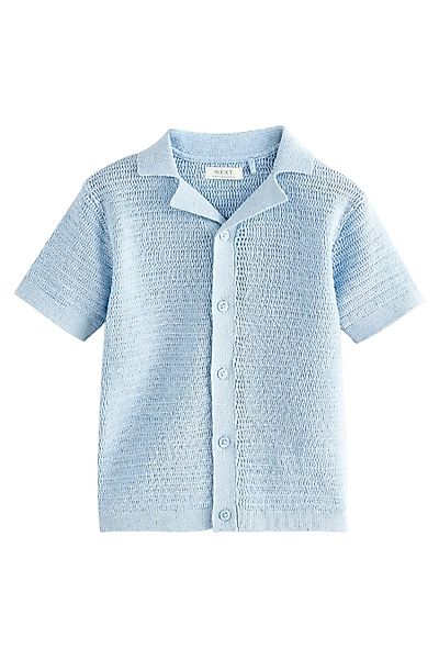 Next Polokragenpullover Kurzarm-Poloshirt mit Reverskragen 100 % günstig online kaufen
