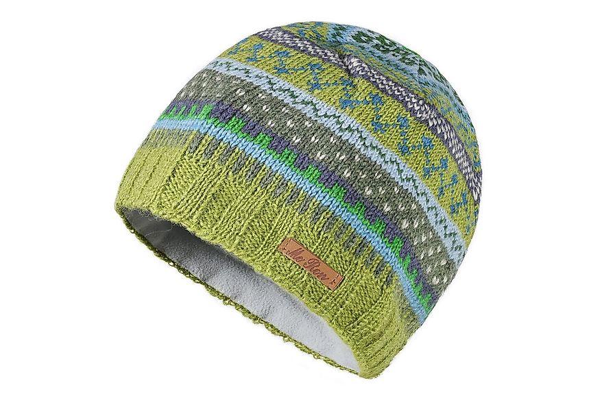 McRon Strickmütze Wollmütze Modell Mago im Norweger Muster günstig online kaufen