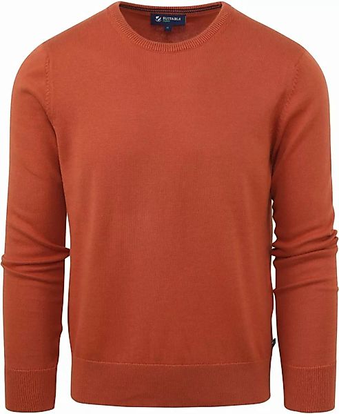 Suitable Respect Oinix Pullover O-Ausschnitt Orange - Größe XL günstig online kaufen