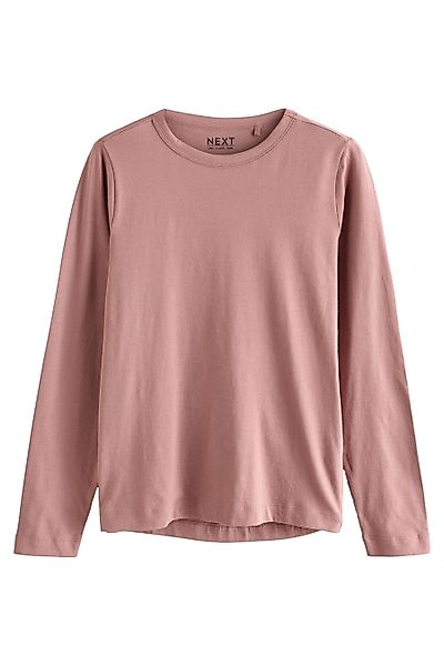 Next Langarmshirt T-Shirt aus 100 % Baumwolle günstig online kaufen