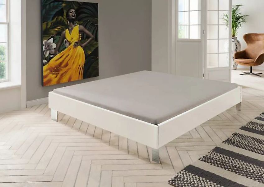 Bett 120x200 höhenverstellbar LEVELBEDS A von WIMEX Weiß günstig online kaufen