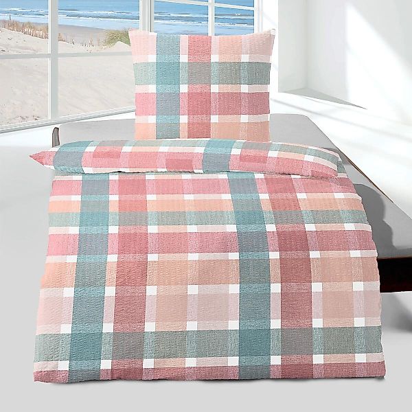 TRAUMSCHLAF Bettwäsche Charlotte, Seersucker, 2 teilig, bügelfreie Seersuck günstig online kaufen