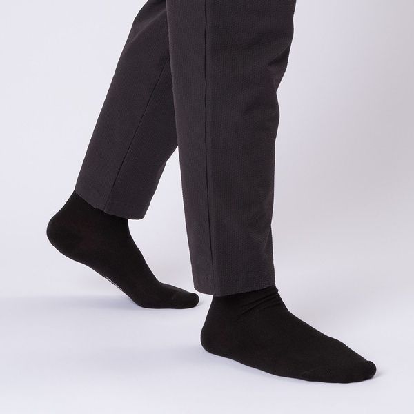 OCCULTO Businesssocken Herren Schwarze Socken 10-30er günstig online kaufen