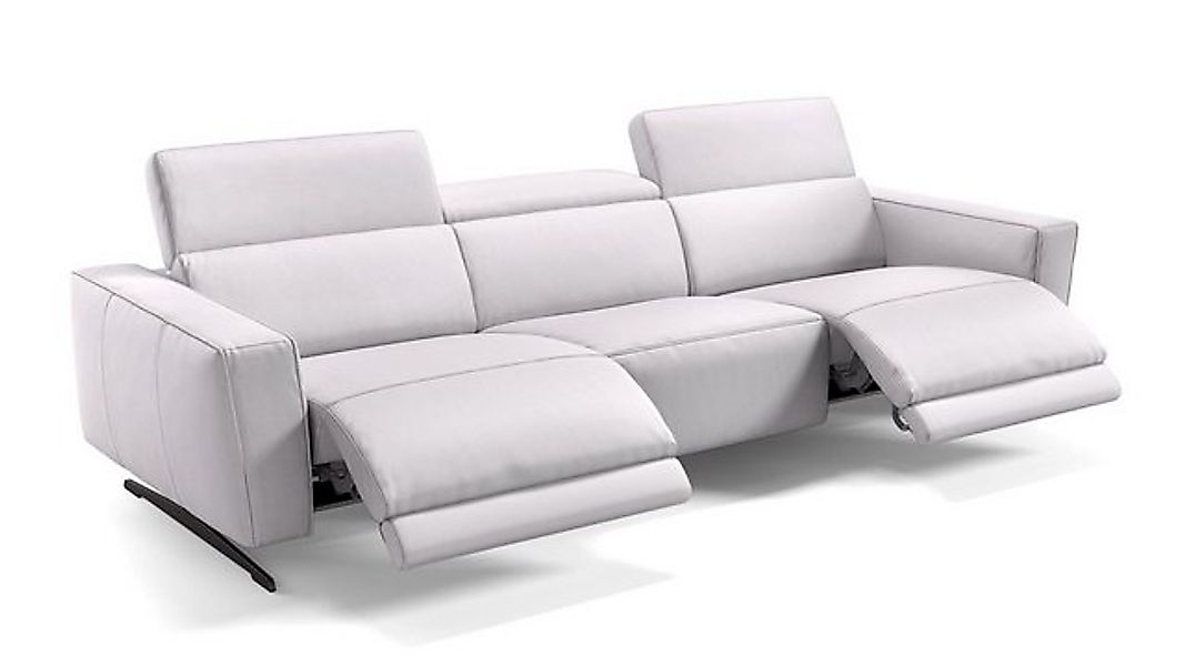Sofanella 3-Sitzer Leder ALESSO, Relaxcouch, Designersofa, Designer Sofa, 3 günstig online kaufen