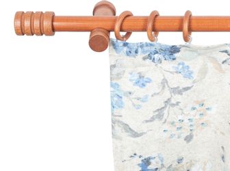 SN DECO GROUP Gardinenstange "Pisa" 1 läufig-läufig Fixmaß 28 mm, Holz, ver günstig online kaufen