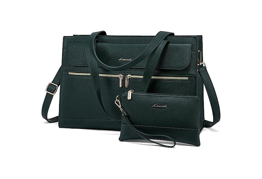 LuxusKollektion Laptoptasche Damen Laptop Handtasche 15,6 Zoll Shopper Umhä günstig online kaufen