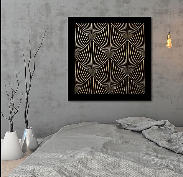 Leonique Acrylglasbild »Abstrakte Formen«, Abstrakt-Kunst-Gemälde-Modern-Fo günstig online kaufen