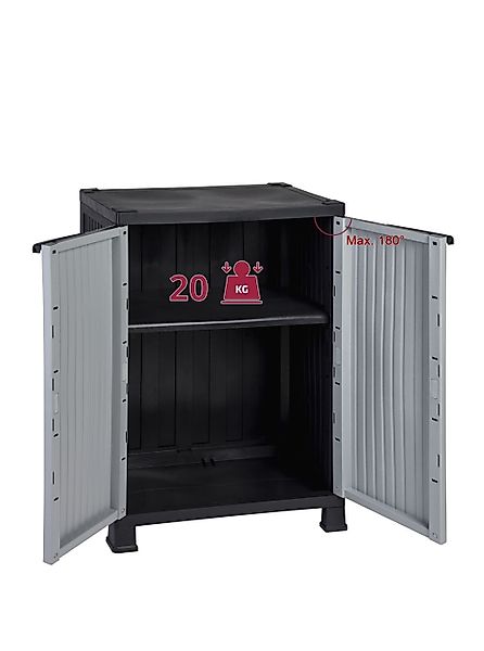 Kreher Mehrzweckschrank NOBLE - Kunststoffschrank mit günstig online kaufen