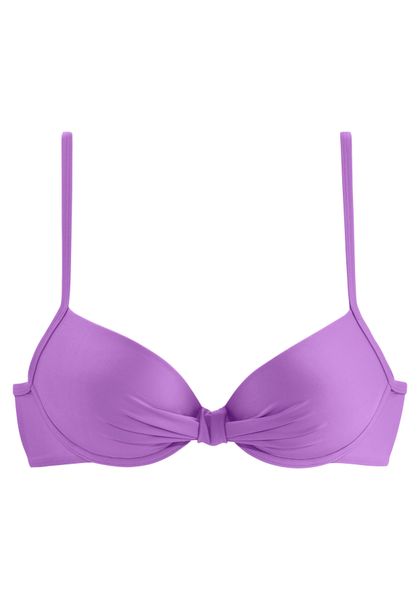 s.Oliver Bügel-Bikini-Top "Spain" mit geraffter Mitte günstig online kaufen
