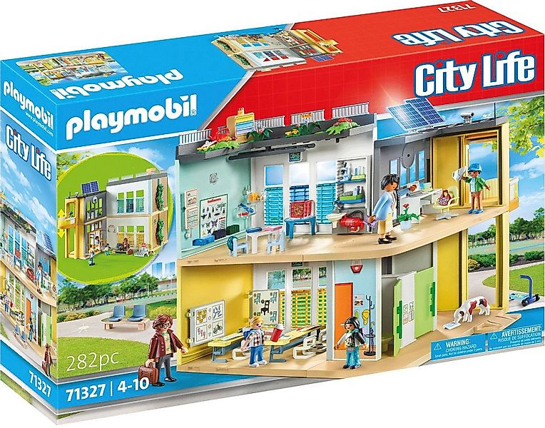 Playmobil® Große Schule (71327), My City Life Konstruktions-Spielset, (282 günstig online kaufen
