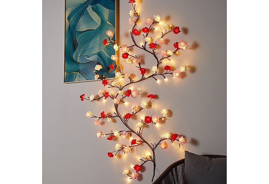 MUPOO Leuchtzweig LED-Dekolicht,1.8M/2.3M LED Baum Wandleuchte,LED Lichterk günstig online kaufen