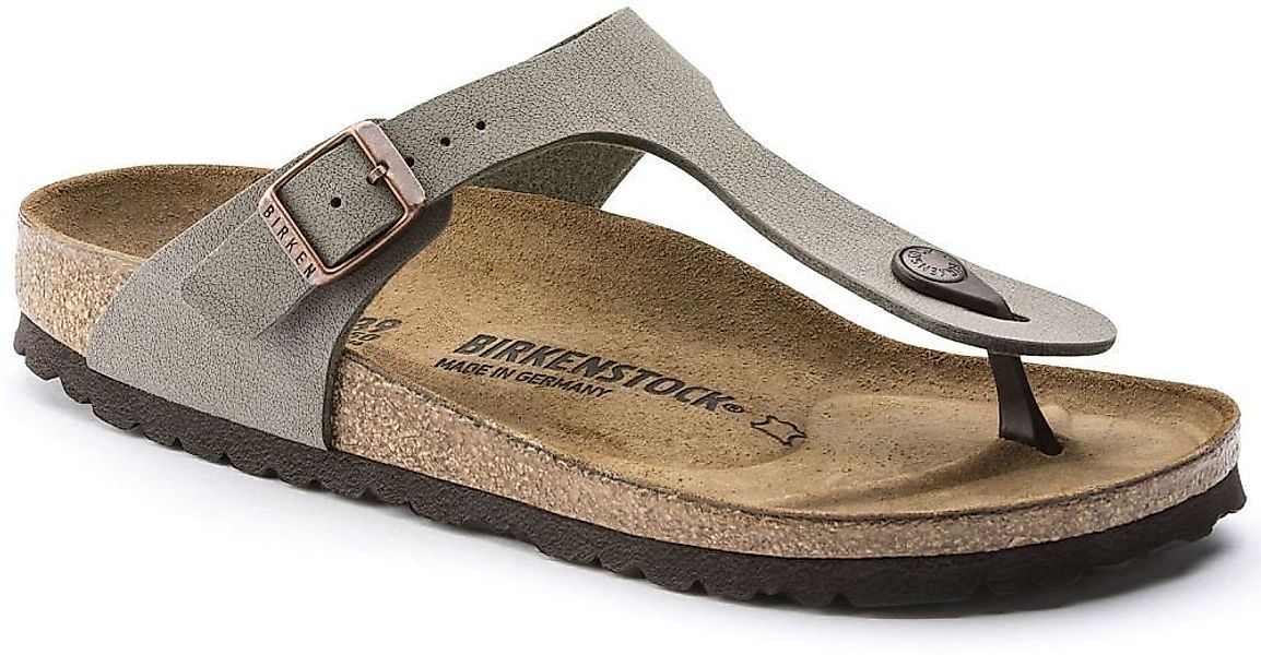 Birkenstock Gizeh Birko-Flor Nubuck Zehentrenner günstig online kaufen