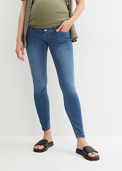 bonprix Umstandsjeans Skinny Fit, mit schmalen Beinen, mit Stretchanteil günstig online kaufen