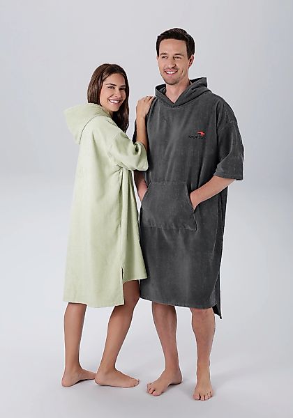 KangaROOS Badeponcho "Summer, ideal für Sauna, Spa & im Urlaub", (1 St.), S günstig online kaufen