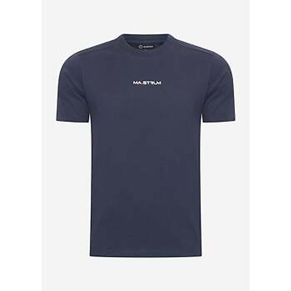 Ma.strum  T-Shirt Mastrum printed tee - ink navy günstig online kaufen