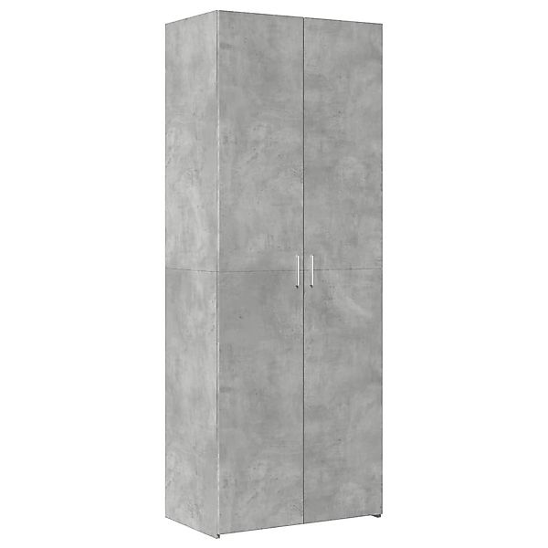 vidaXL Highboard Highboard Betongrau 70x42,5x185 cm günstig online kaufen