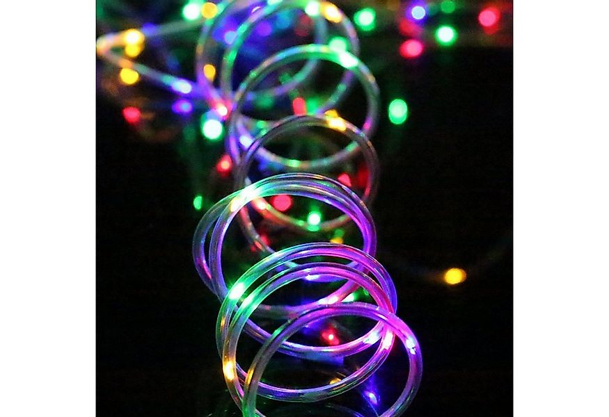 Rosnek LED-Lichterkette 5M 50LEDs, 8 Modi, batterie, für Balkon Camping Par günstig online kaufen