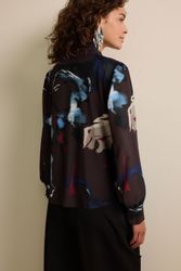 Next Blusenshirt Langärmelige Bluse mit V-Ausschnitt günstig online kaufen