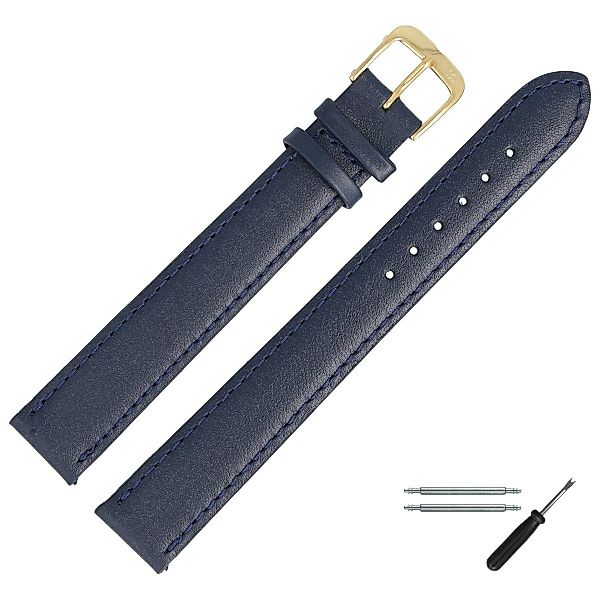 MARBURGER Uhrenarmband 22mm Leder XXL Extra günstig online kaufen