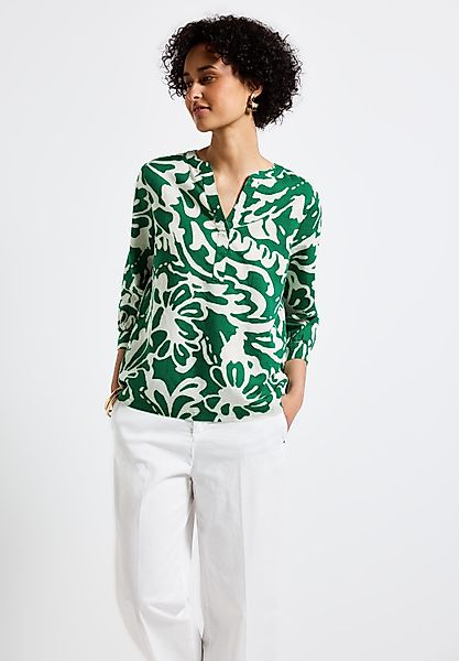 STREET ONE Klassische Bluse mit All-Over günstig online kaufen