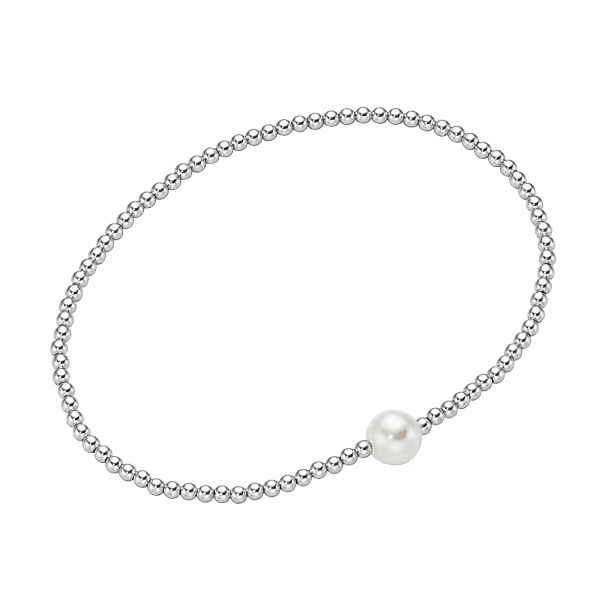 Smart Jewel Armband "Silber-Kugeln und Glasperle, Silber 925" günstig online kaufen
