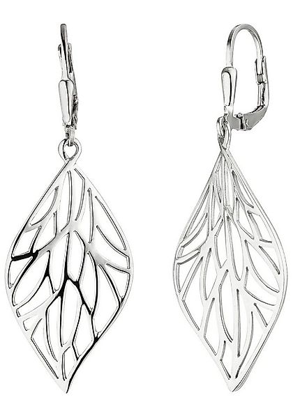 JOBO Paar Ohrhänger Blatt, 925 Silber günstig online kaufen
