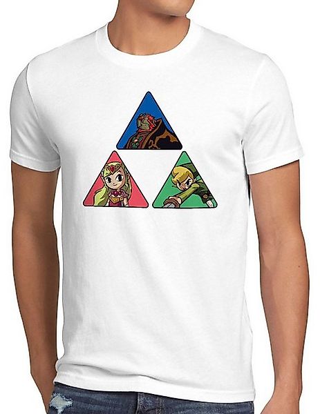 style3 T-Shirt Triforce Link Gamer Hyrule boy zelda game wild breath legend günstig online kaufen