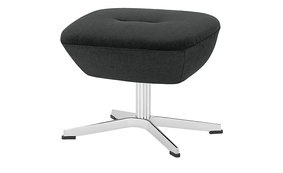 Fußablage  Globe ¦ schwarz ¦ Maße (cm): B: 50 H: 37 T: 36.0 Polstermöbel > günstig online kaufen
