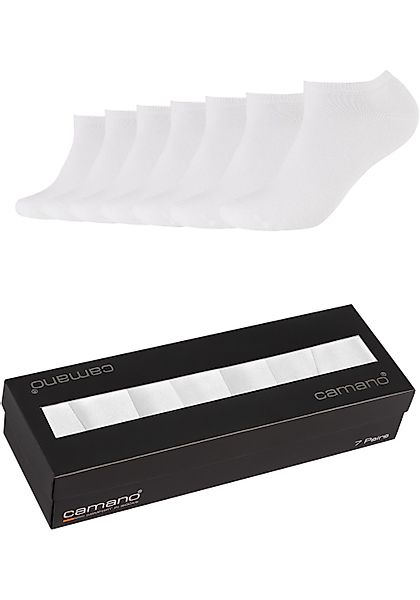 Camano Sneakersocken comfort (7-Paar) mit flachen günstig online kaufen