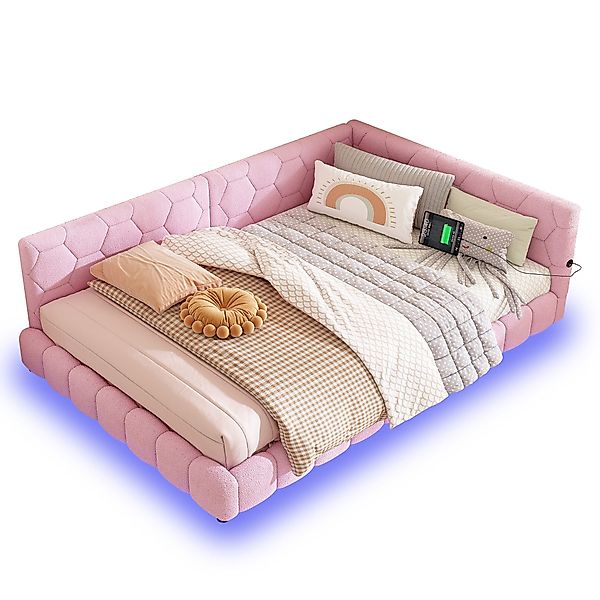HAUSS SPOLE Schlafsofa 140*200cm mit Umgebungslicht, günstig online kaufen