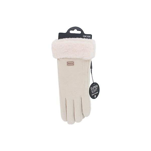 Antonio Strickhandschuhe Wildlederoptik "NY Style" Suede günstig online kaufen