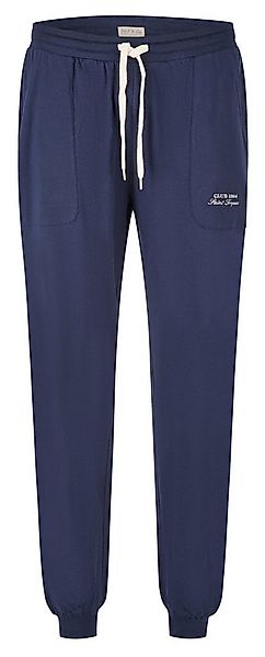 Phil & Co. Pyjamahose Herren Schlafanzughose mit Bündchen (1-tlg) Baumwolle günstig online kaufen