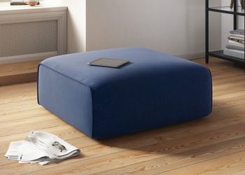 RAUM.ID Polsterhocker "Merid Sitzhocker, Maße B/T/H: 97/97/43 cm" als Modul günstig online kaufen