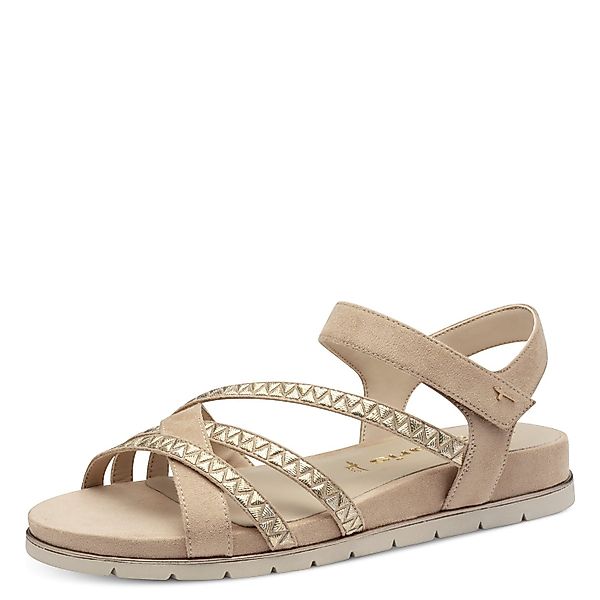Tamaris Riemchensandale "Tamaris Sandalen Textil" günstig online kaufen