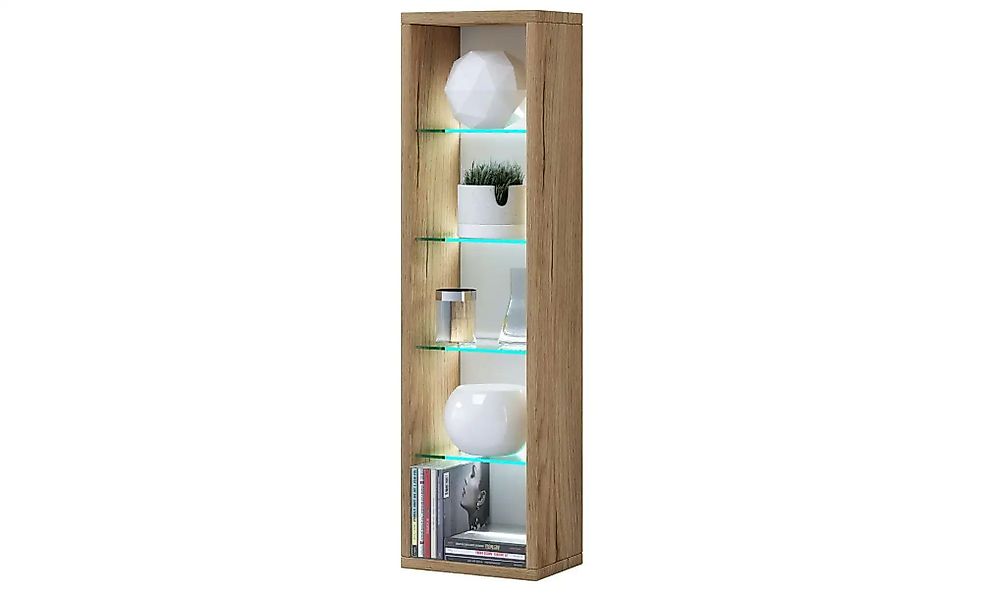 Hängeregal  Rasito ¦ holzfarben ¦ Maße (cm): B: 21 H: 76,6 T: 14.4 Regale > günstig online kaufen