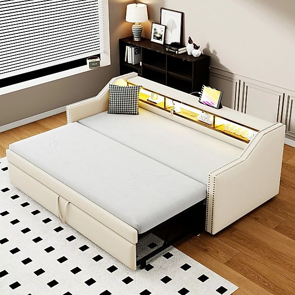 HAUSS SPOLE Schlafsofa 90/180x190 cm, Multifunktionales günstig online kaufen