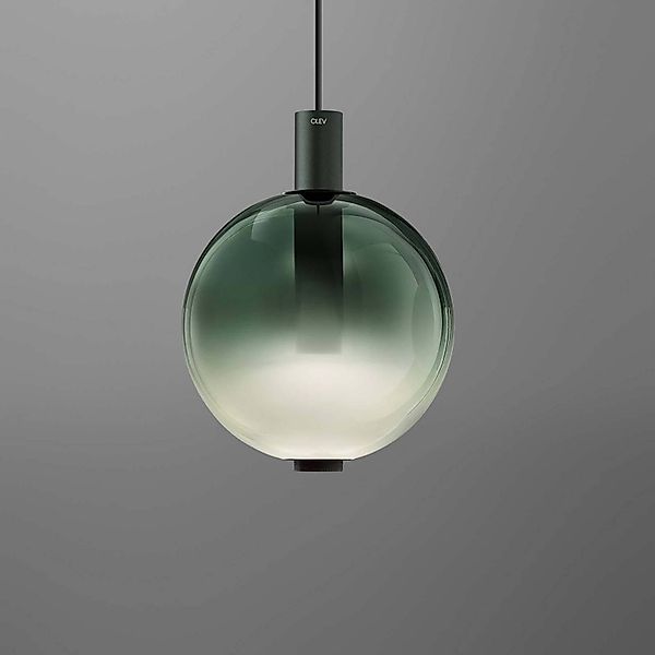 OLEV LED-Hängeleuchte BEAM STICK NUANCE, grün, Ø 20 cm, 927 günstig online kaufen