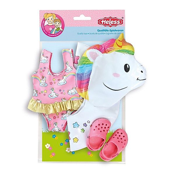 Heless Babypuppe Puppenschwimmset - Einhorn Henri günstig online kaufen