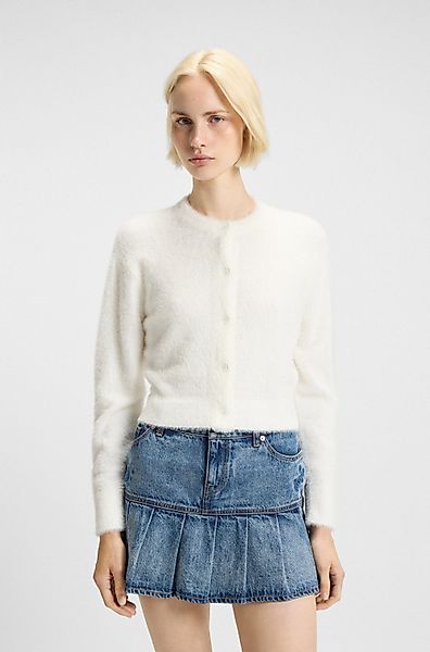 HUGO Blue Cardigan Sfurry im Relaxed günstig online kaufen
