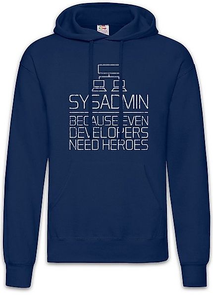 Urban Backwoods Hoodie Sysadmin Because Even Developers Need Heroes Herren günstig online kaufen